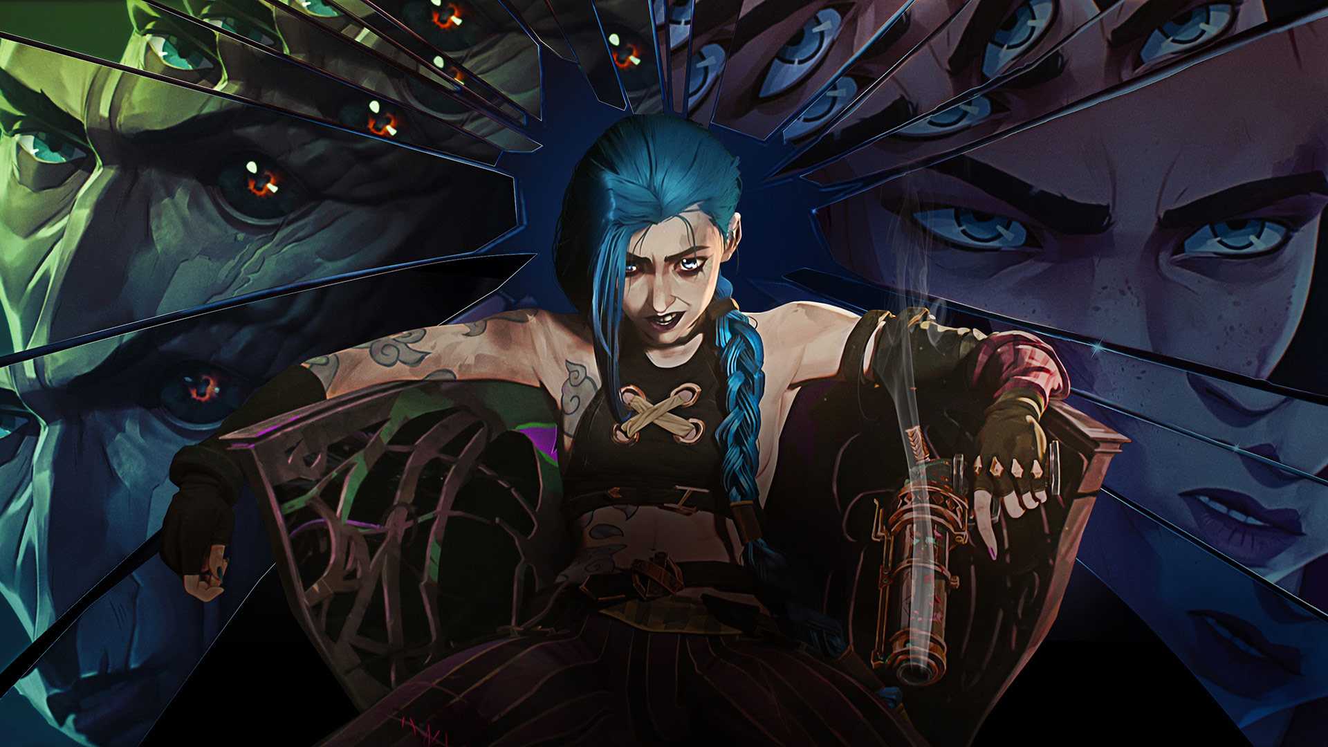 Arcane Trailer Reveals Story of Vi and Jinx in LoL Animated Series